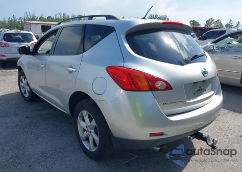 2009 Nissan Murano S z USA, uszkodzony, nr VIN JN8AZ18U99W022309